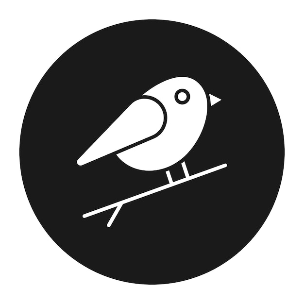 Икона вектора весны птиц может быть использована для набора икон весны