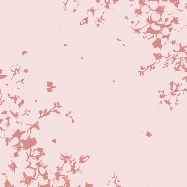 Vector spring_cherry_blossom_background_vector