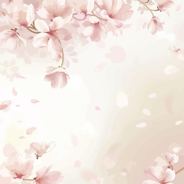 Vettore spring_cherry_blossom_background_vector