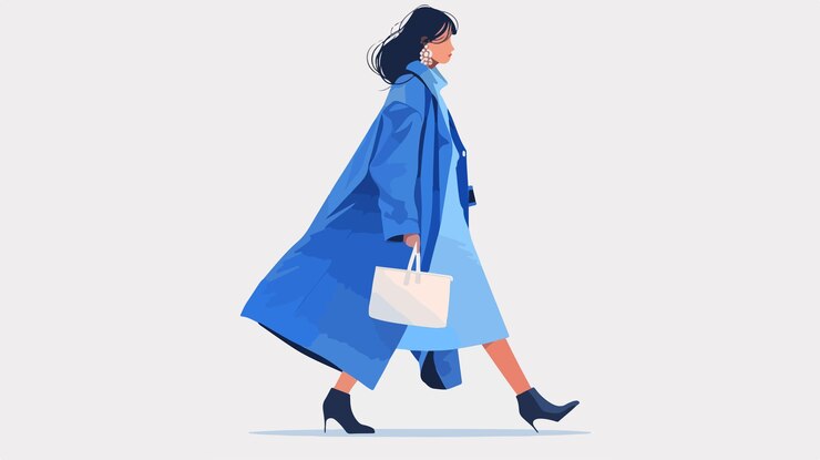 Vector spring fashion accessories for stylish young women
