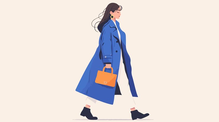 Vector spring fashion accessories for stylish young women