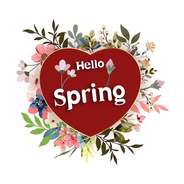 Spring party banner template 2023