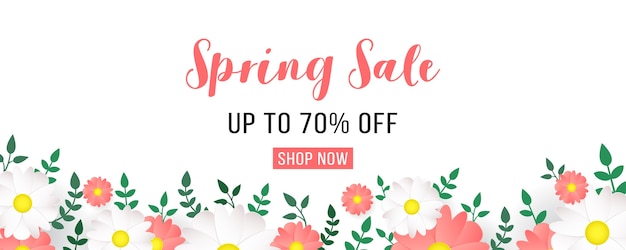 Spring Sale Banner Promotie