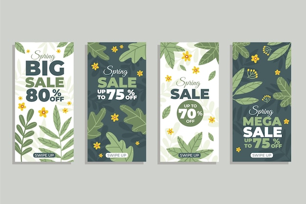 spring sale instagram stories
