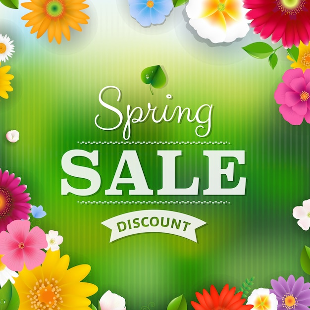 Spring Sale Poster
