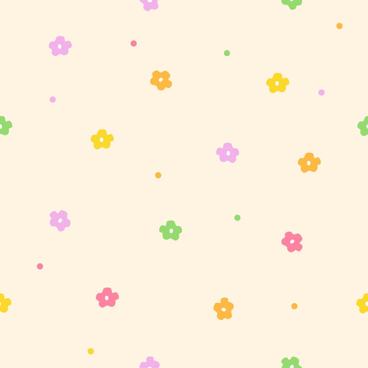 Vector 春のシームレス花のパターン背景