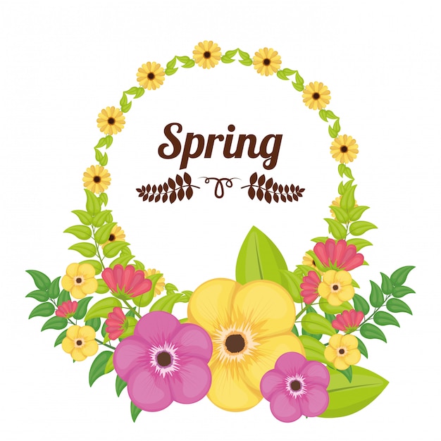 Spring season design