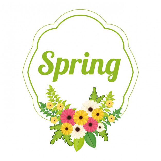 Spring season design 