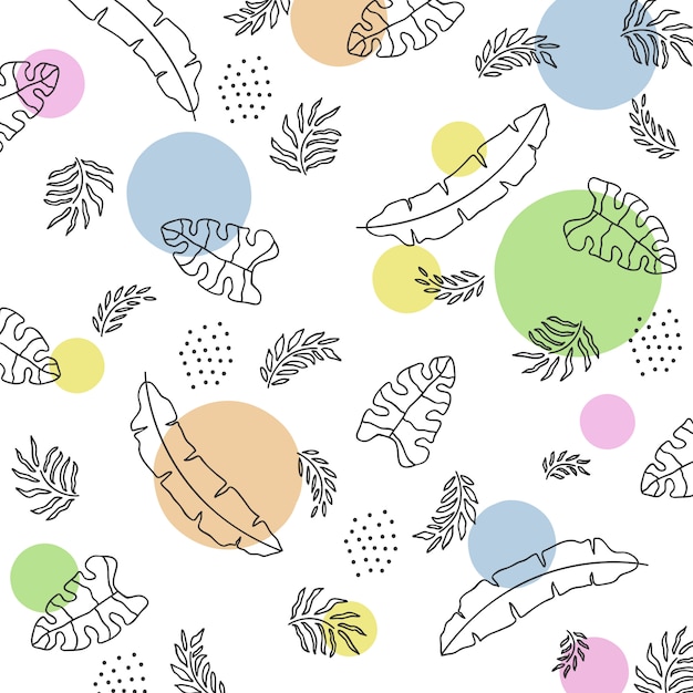 Spring Summer Floral Pattern or Background