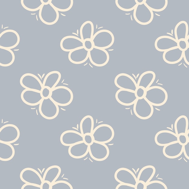 The spring and summer pattern seamless floral pattern for textiles wrapping paper wallpaper