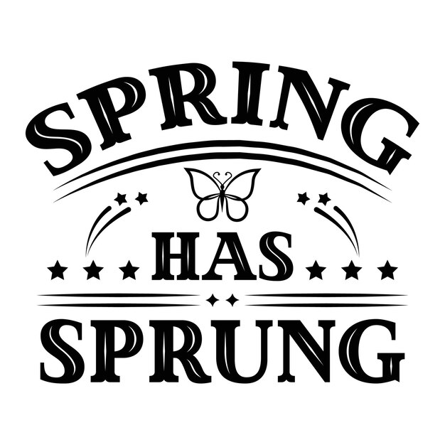 spring svg design