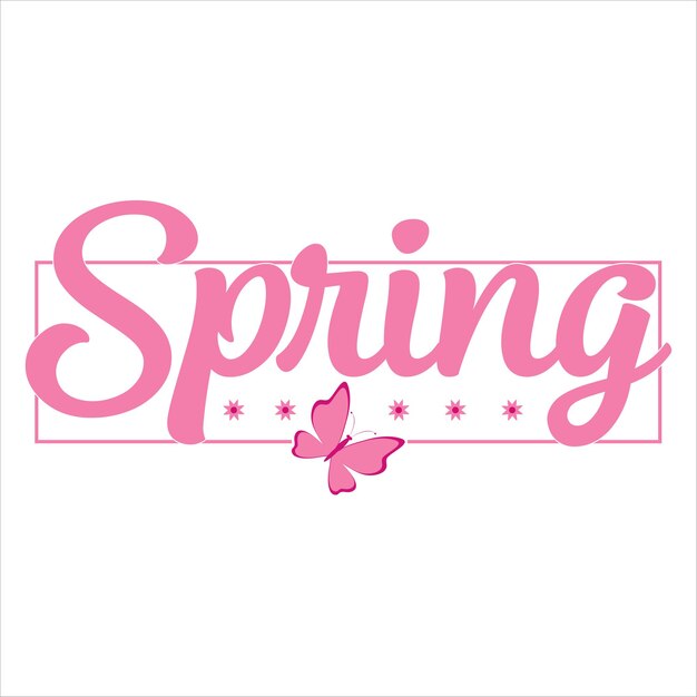 Spring T-shirt Design