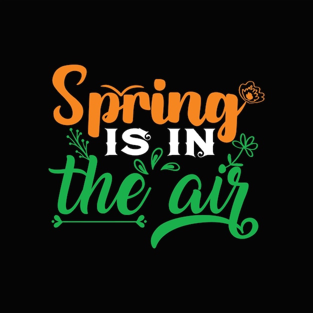 Spring T-shirt Design