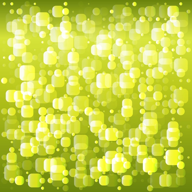 Spring theme dew drops mosaic squares background