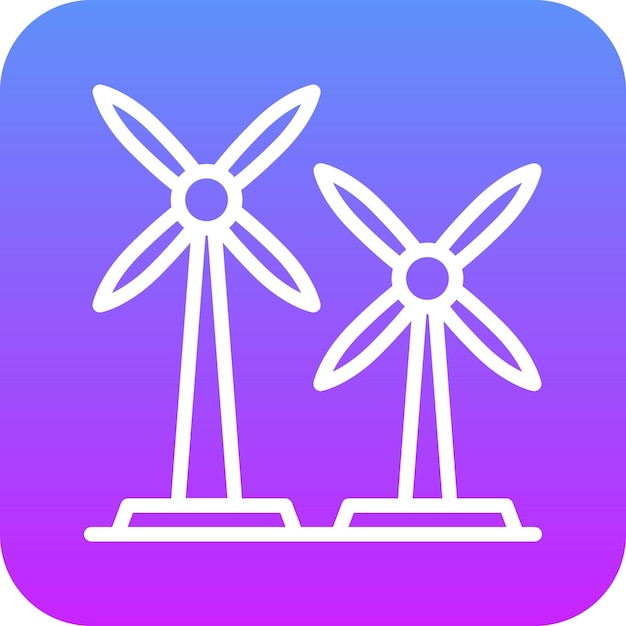 Spring Turbine vector icon illustration of Spring iconset