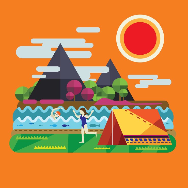 Vector spring with camping time