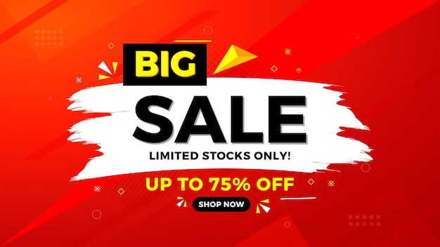 SpringSale Banner template Offer Sale label and discounts background marketing poster design