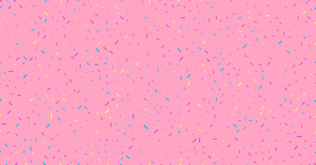 Vector sprinkle vector seamless pattern background