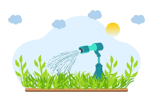 Sprinkler Vector Illustration