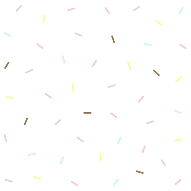 Sprinkles colorful background