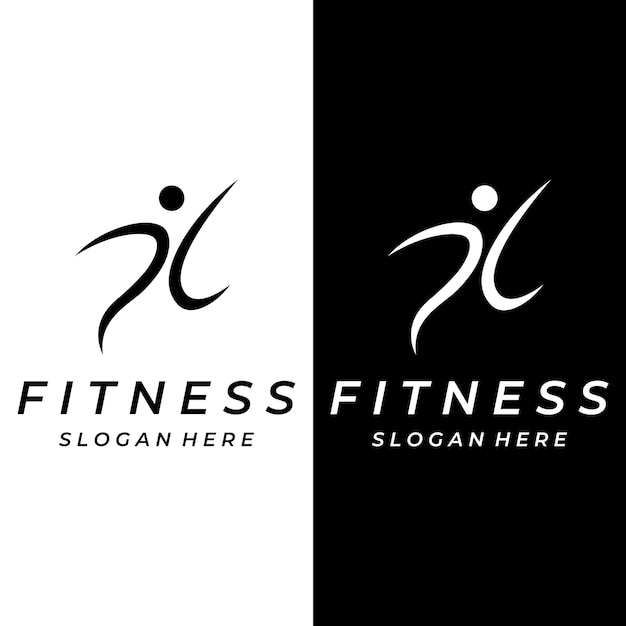 Sprinter sport logo ontwerp voor atletiek competitie sportclub kampioenschap en fitness