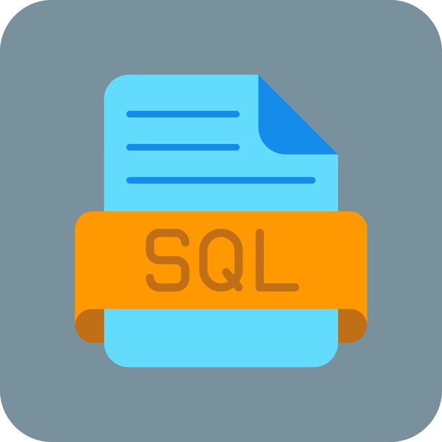 Vector sql icon