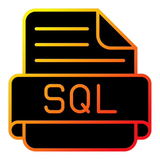 Vector sql icon