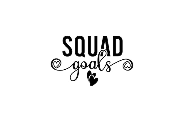 Premium Vector Squad goals
