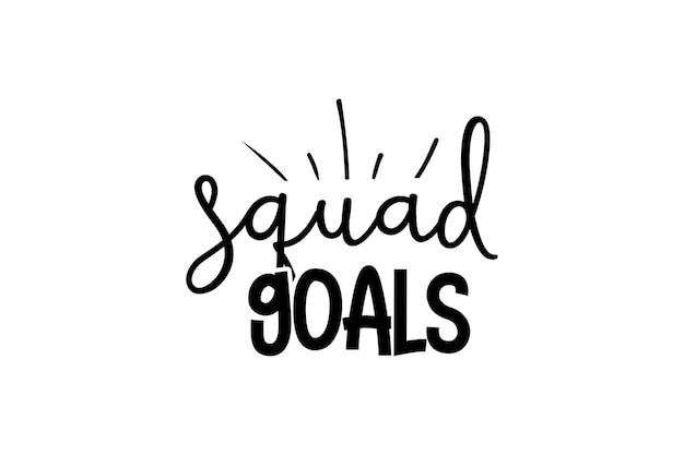 Premium Vector Squad goals