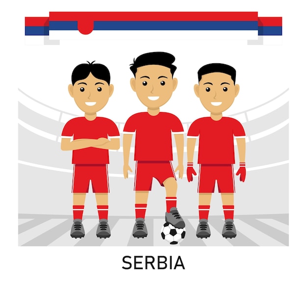 Squad team world cup serbia