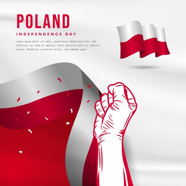 banner lies poland independence day
