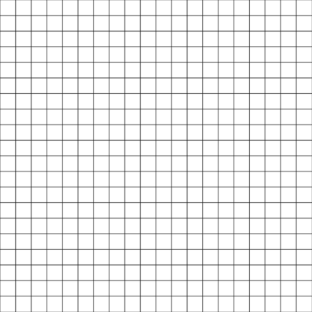 Square grid on paper seamless pattern Millimeter paper sheet background