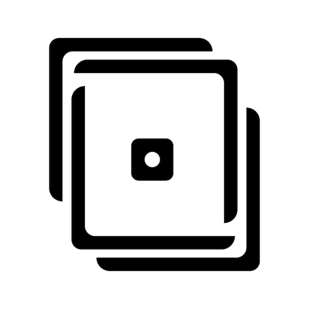 square logo icon vector