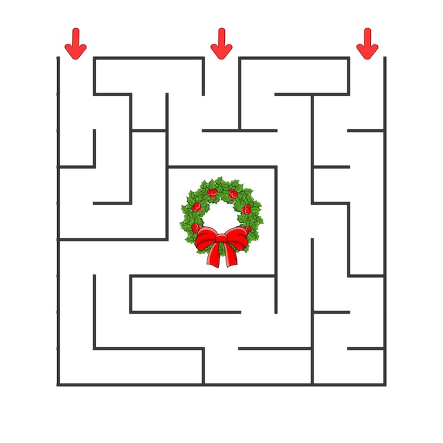 Квадратный лабиринт игра для детей головоломка для детей мультипликационный персонаж лабиринт головоломка найди правильный путь