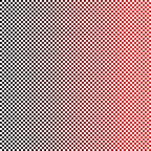 正方形のパターン幾何学的なシンプルな背景グラデーション黒から赤のベクトル図