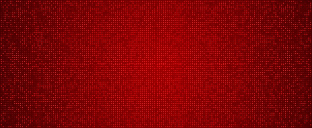 Square Red Pattern Pixel Background