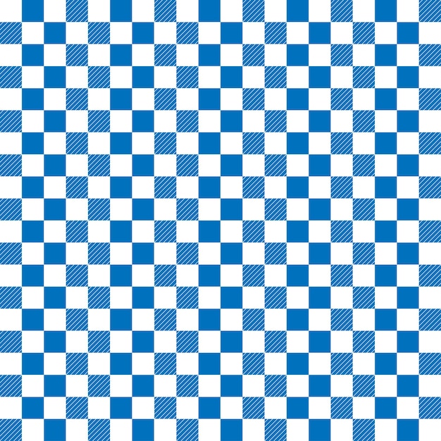 Square Shape Cube Seamless Pattern Design with White Background