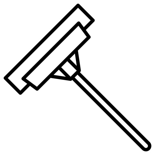 Squeegee Vector Illustration