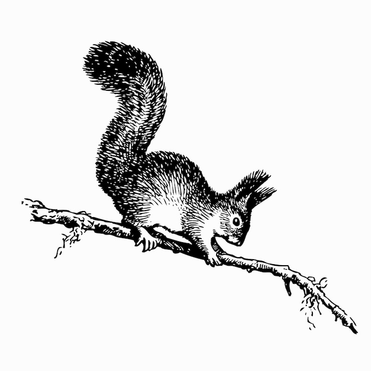 Vector squirrel