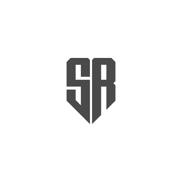 SR logo design