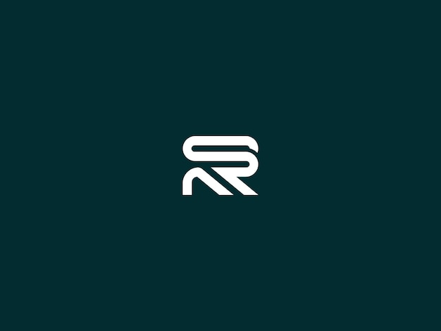 SR  logo  design