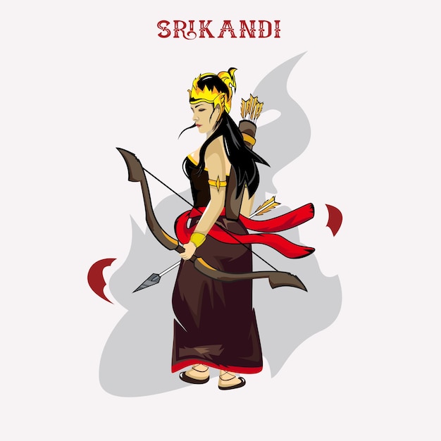Srikandi of indonesia mascot