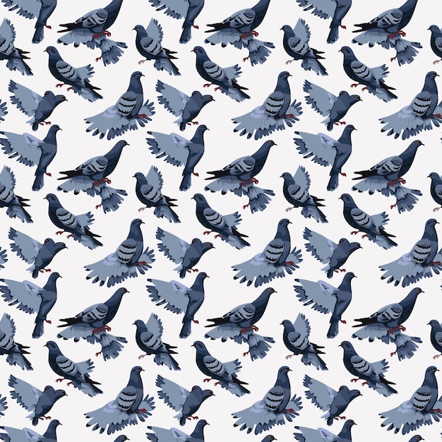 SSBird Seamless Pattern20