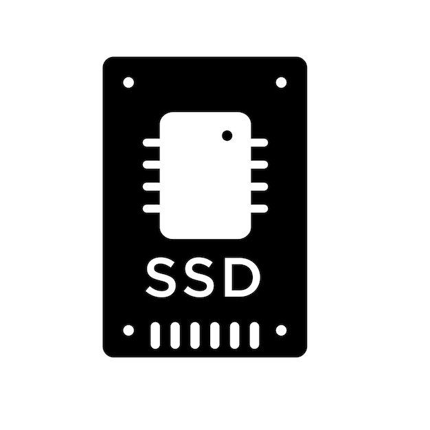 SSD icon template