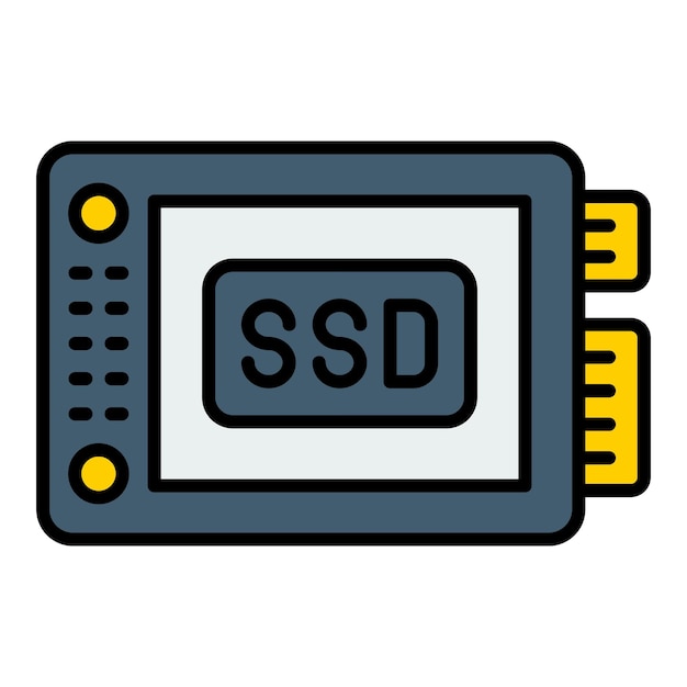 Vector ssd icon