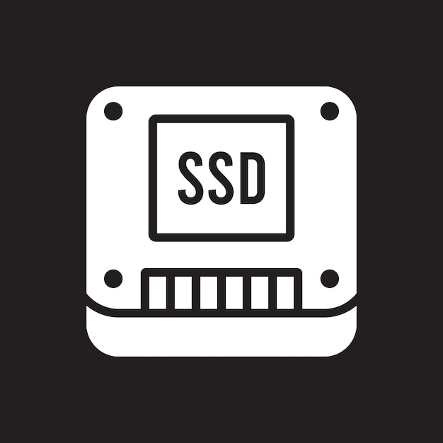 ssd icoon vector