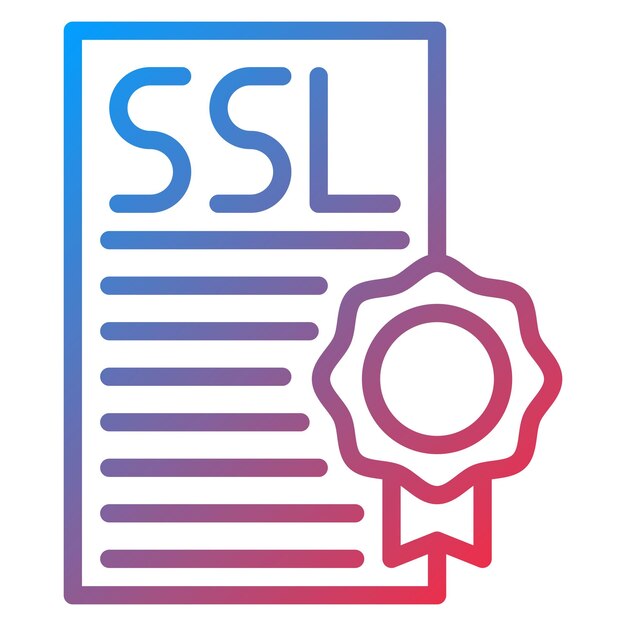 SSL 証明書アイコンのベクトル画像は安全な支払いに使用できます