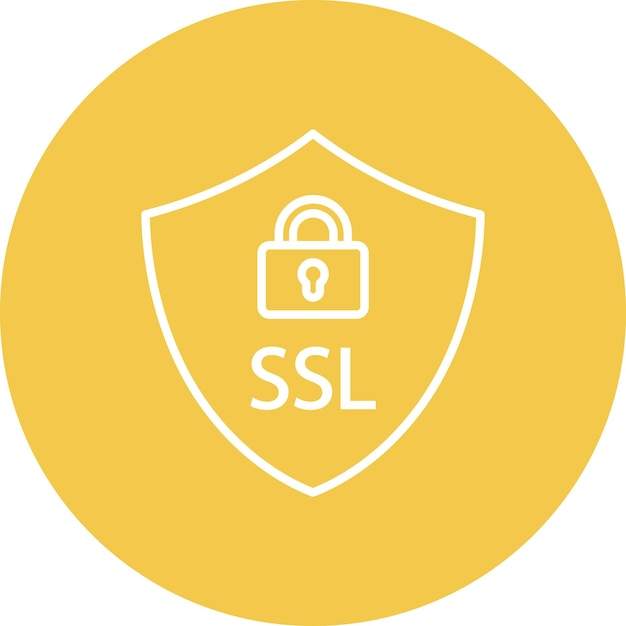 Ssl icon vector image can be used for web hosting