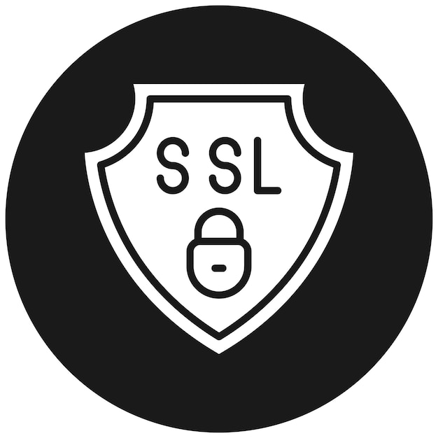 Икона вектора ssl может быть использована для набора икон пользовательского опыта