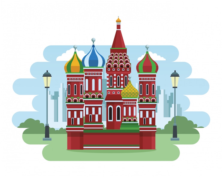 Вектор собор василия блаженного